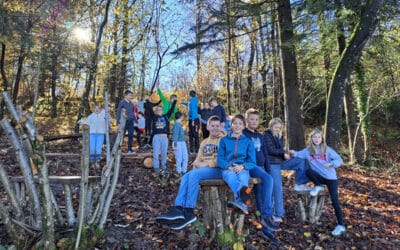 Pouk malo drugače: učilnica na prostem