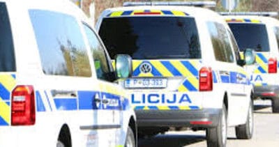 Prometna nesreča v Logatcu