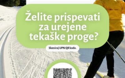 Čas za tek na smučeh!