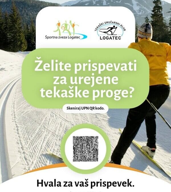 Čas za tek na smučeh!