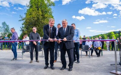 Nova čistilna naprava v Hotedršici – pomemben doprinos h kakovosti življenja