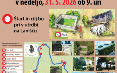 S Planinskim društvom Logatec na 16. pohod po Logatcu!