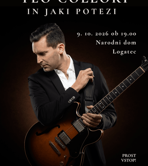 V Narodni dom Logatec prihaja zasedba Teo Collori in Jaki Potezi
